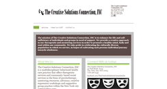 Desktop Screenshot of creativesolutionsconnection.org